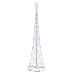 vidaXL LED Kerstboom Koudwit 250 cm Metaal
