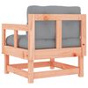 vidaXL Tuinstoelen 2 st met kussens massief douglashout