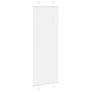 vidaXL Pliss&eacute; rolgordijn 75x200 cm stofbreedte 74,4 cm polyester wit