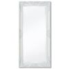 vidaXL Wandspiegel Barok 100 x 50 cm wit