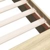vidaXL Bedframe bewerkt hout sonoma eikenkleurig 160x200 cm