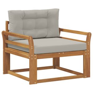 vidaXL Buiten Midden Sofa Naturel