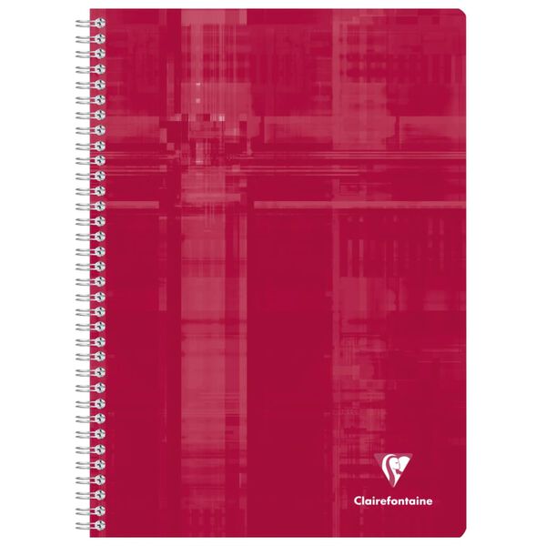 Clairefontaine Notitieboeken 5 st spiraalband A4 90 vellen 5x5 mm