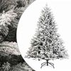 vidaXL Kunstmatige Inklapbare Kerstboom 120 cm PVC en Metaal