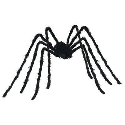 Halloween-spindecoratie met webben 2 st. zwart & wit 200 cm
