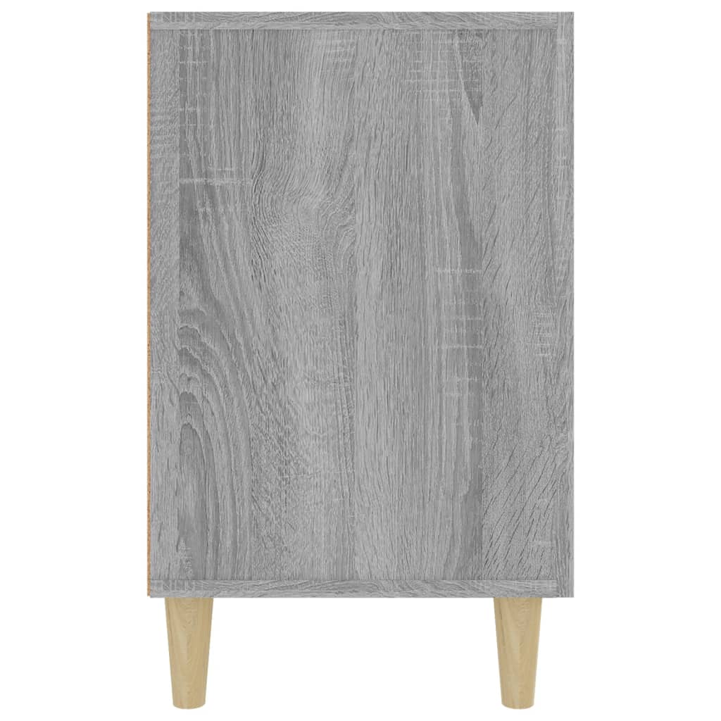 vidaXL Dressoir 100x36x60 cm bewerkt hout grijs sonoma eikenkleurig