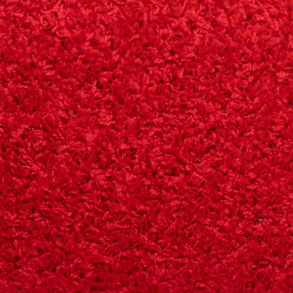 vidaXL Trapmatten 5 st 65x21x4 cm rood