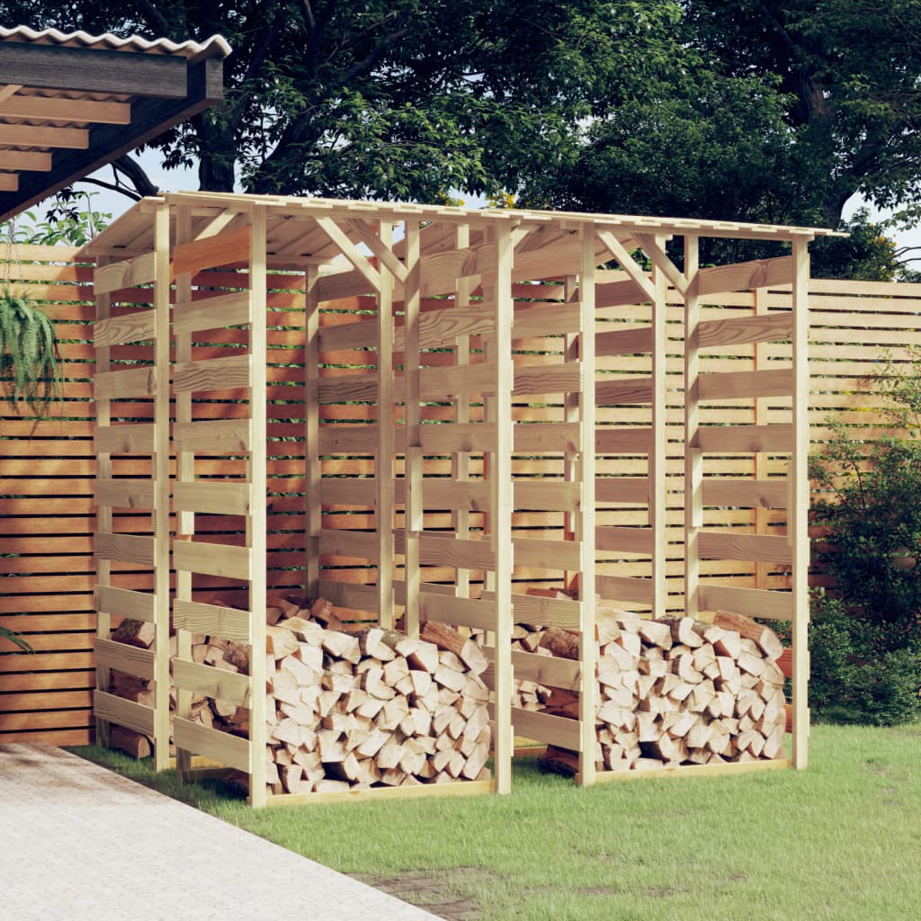 vidaXL Pergola's met dak 4 st 100x90x200 cm geïmpregneerd grenenhout