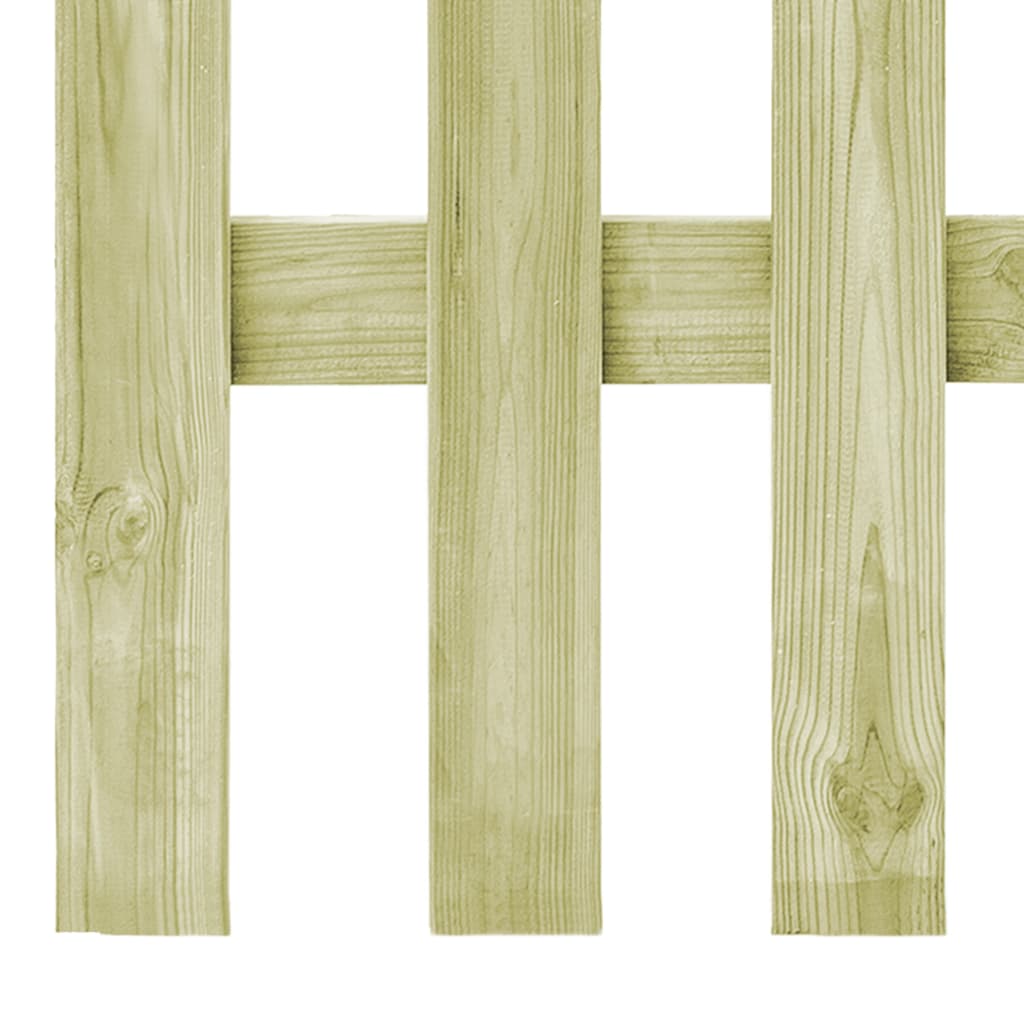 vidaXL Poort 170x120 cm geïmpregneerd grenenhout