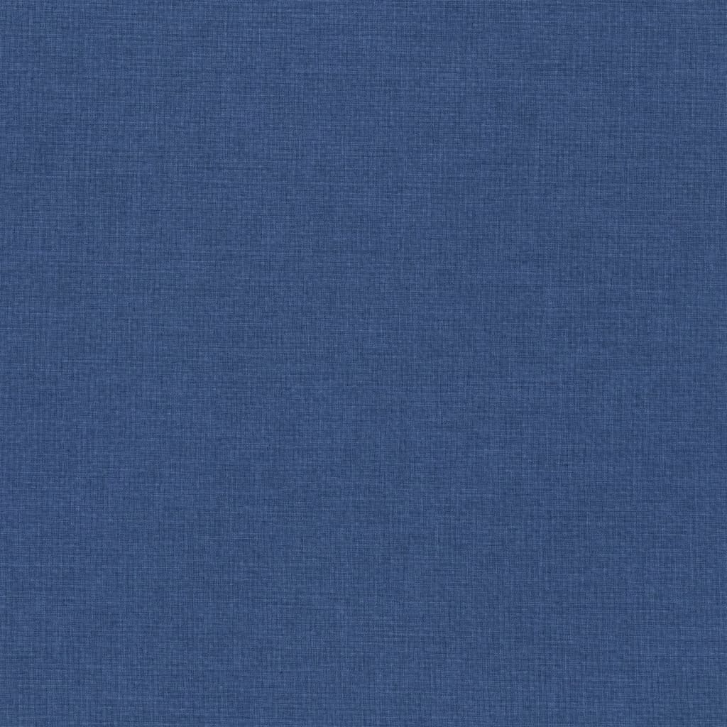 vidaXL Eetkamerstoelen draaibaar 6 st stof blauw