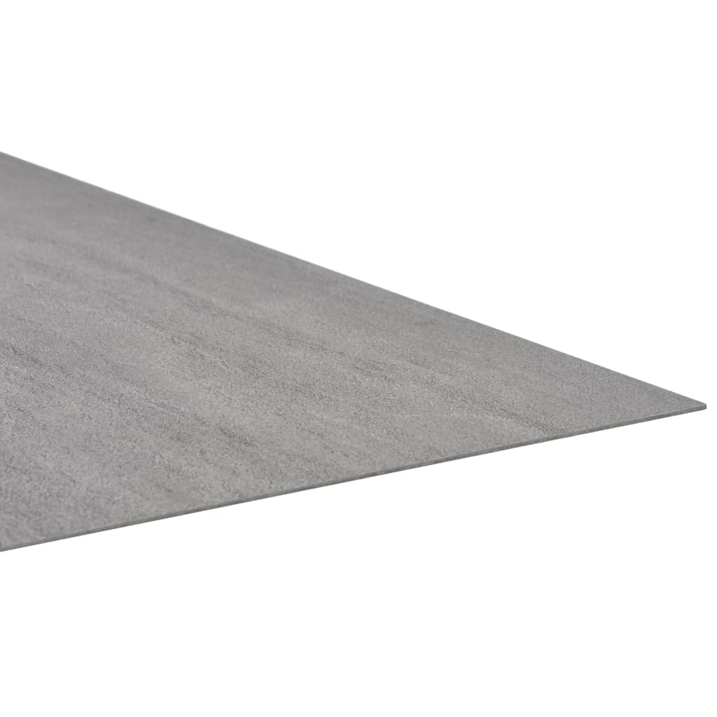vidaXL Vloerplanken zelfklevend 5,11 m² PVC grijs gespikkeld