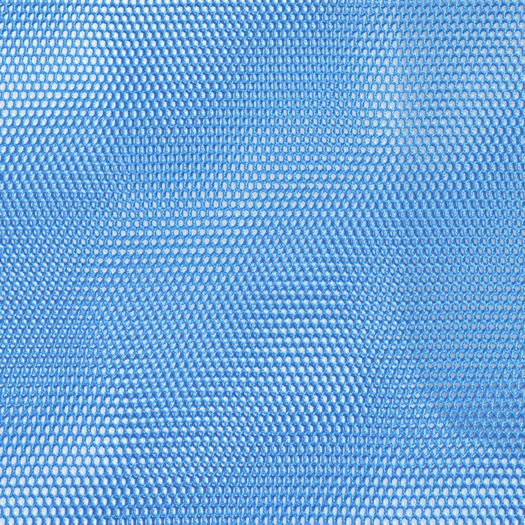 vidaXL Kantoorstoel verstelbare hoogte mesh stof blauw
