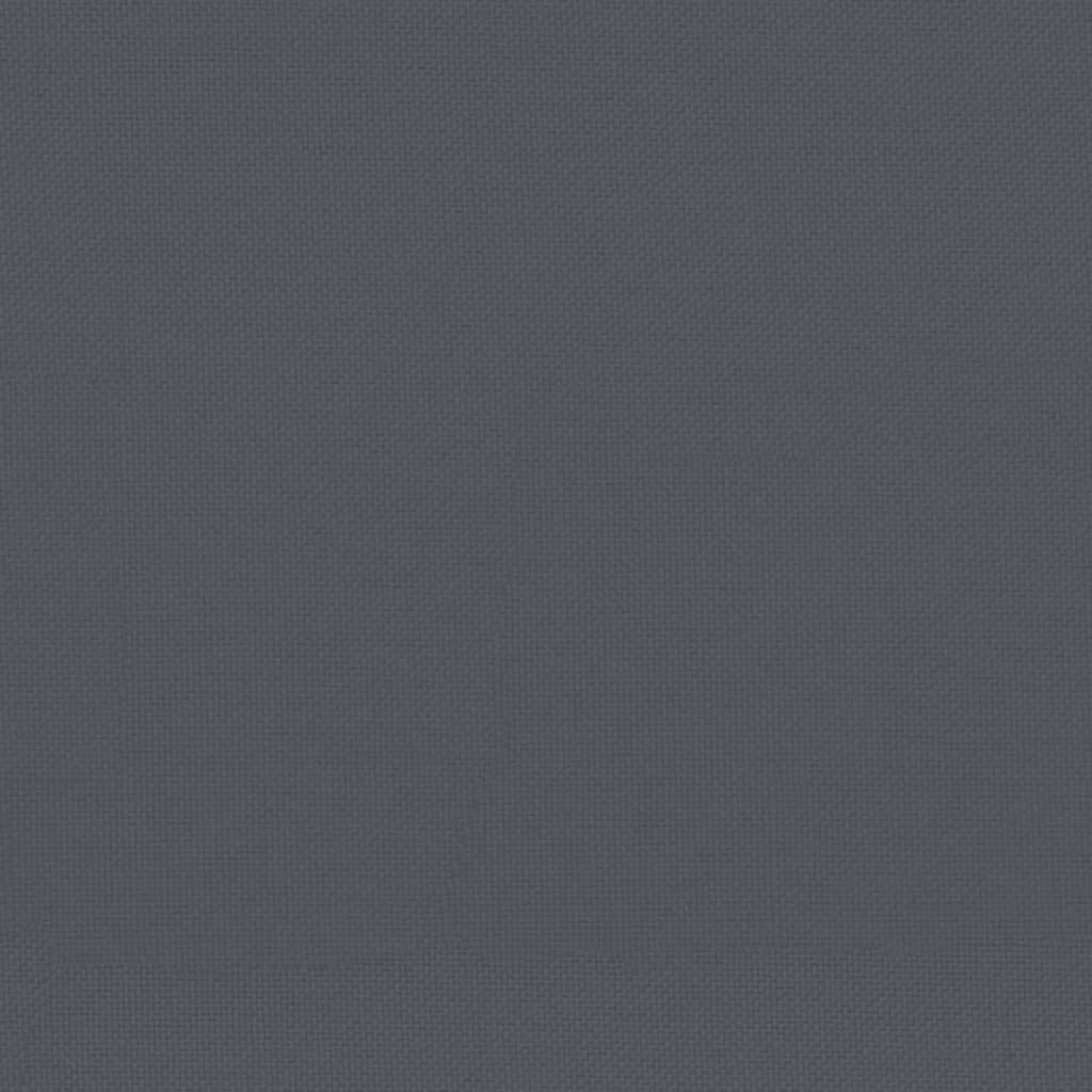 vidaXL 3-delige Loungeset met kussens massief grenenhout wit