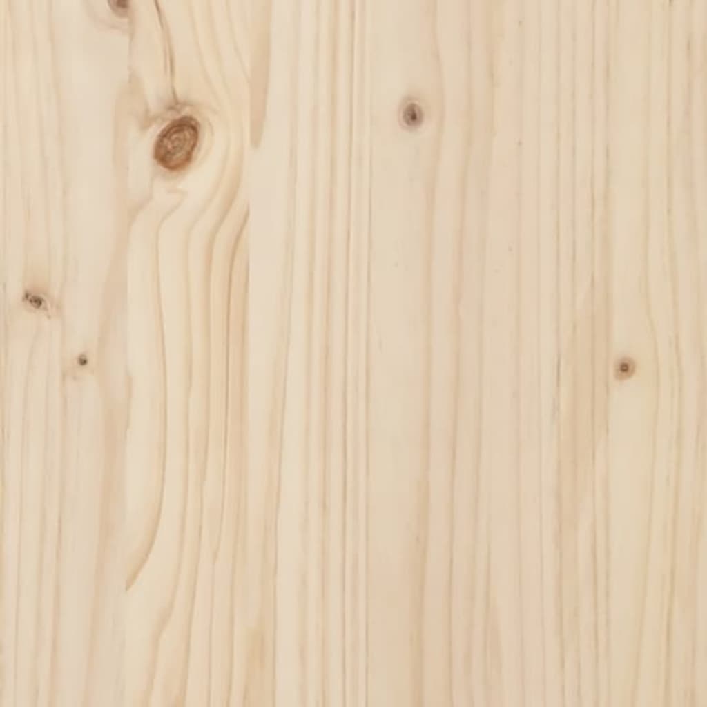 vidaXL Bedframe massief hout 100x200 cm