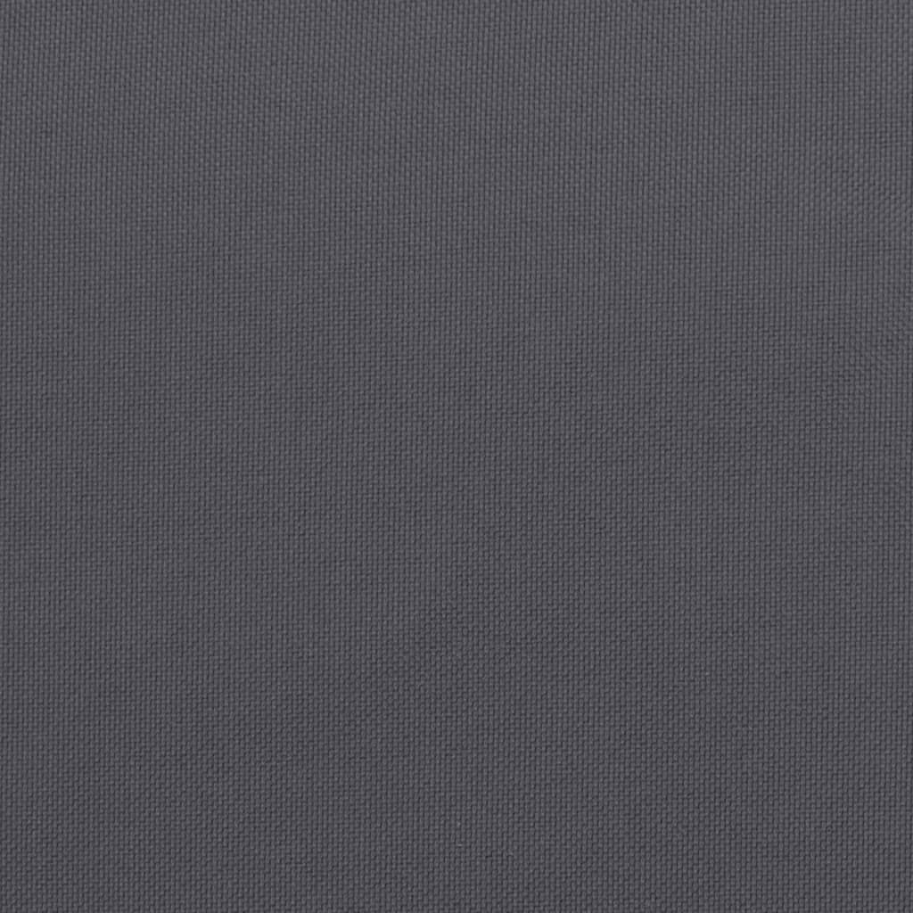 vidaXL Palletkussen 80 x 80 x 12 cm stof grijs