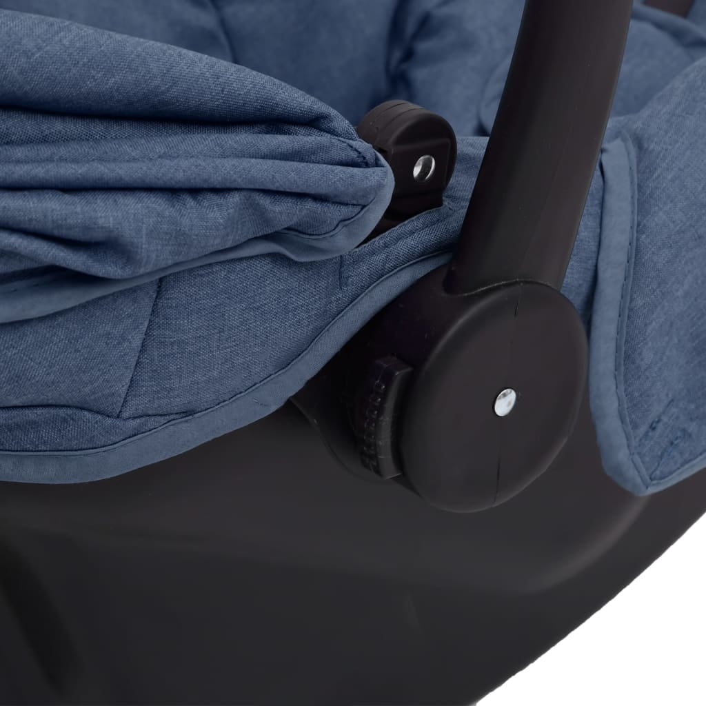 vidaXL Babyautostoel 42x65x57 cm marineblauw