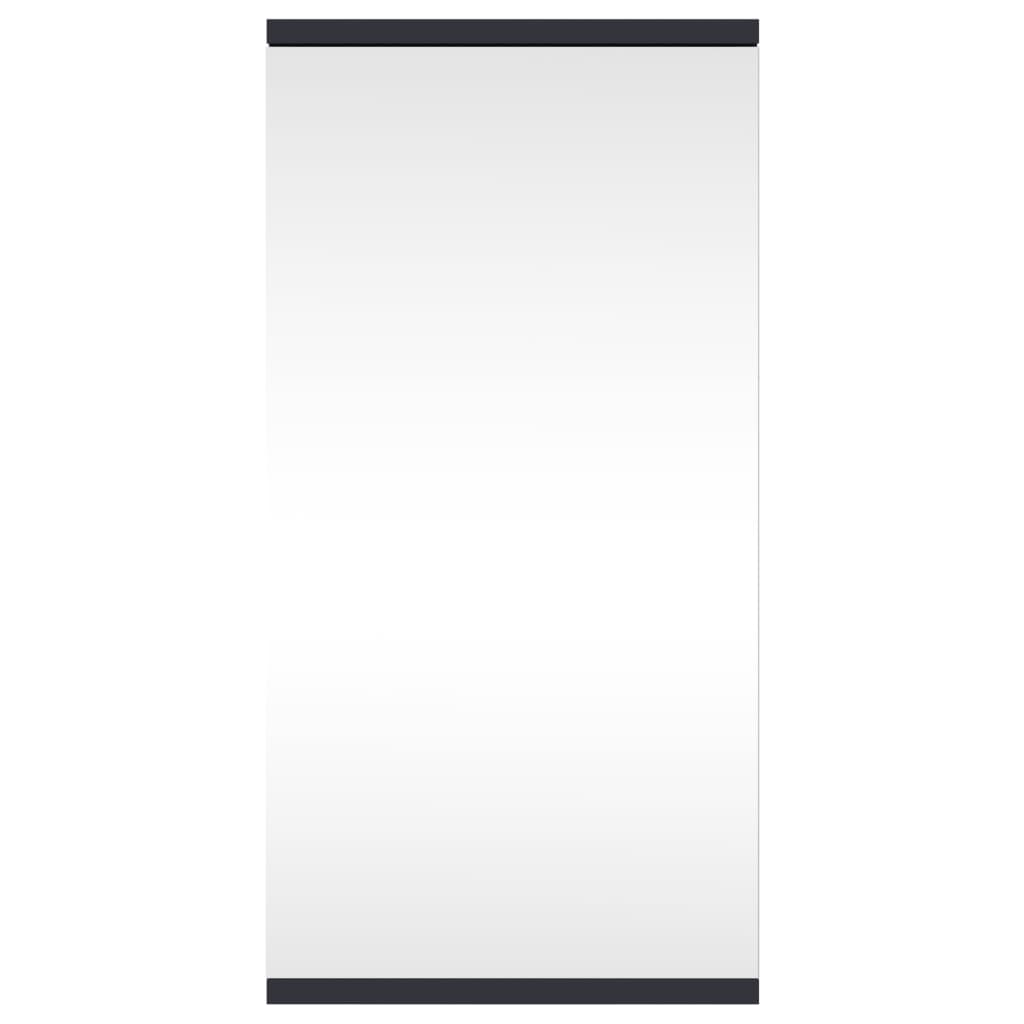 vidaXL Badkamerkast met spiegel 30x24x60 cm grijs
