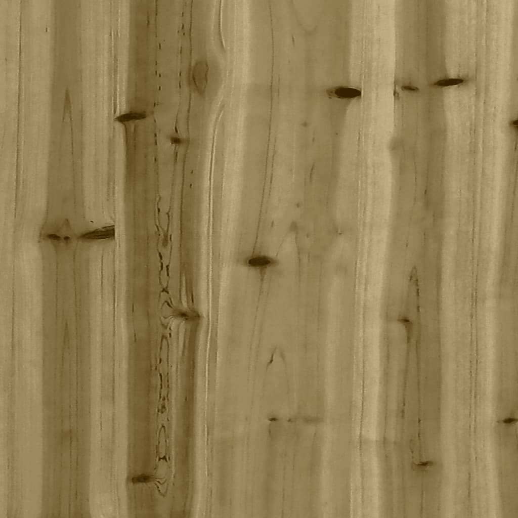 vidaXL 6-delige Loungeset met kussens geïmpregneerd grenenhout