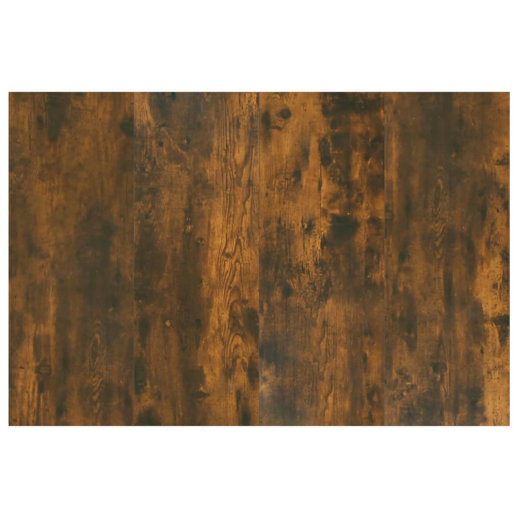 vidaXL Hoofdbord 120x1,5x80 cm bewerkt hout gerookt eikenkleurig