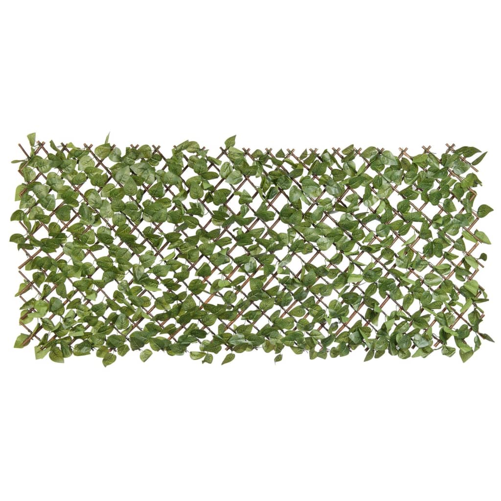 Nature Tuinlatwerk met laurier groene bladeren 90x180 cm