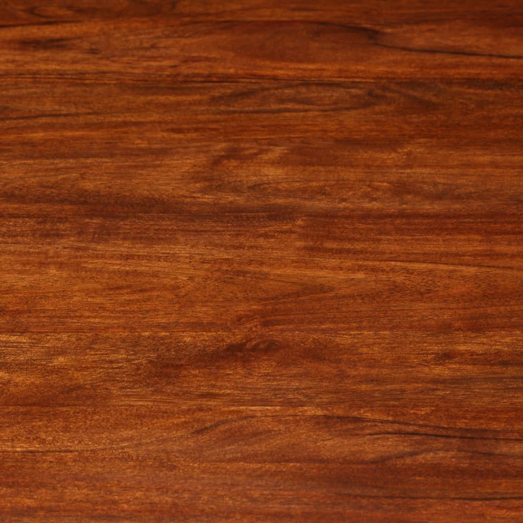 vidaXL Eettafel 120x76 cm massief hout met honingafwerking