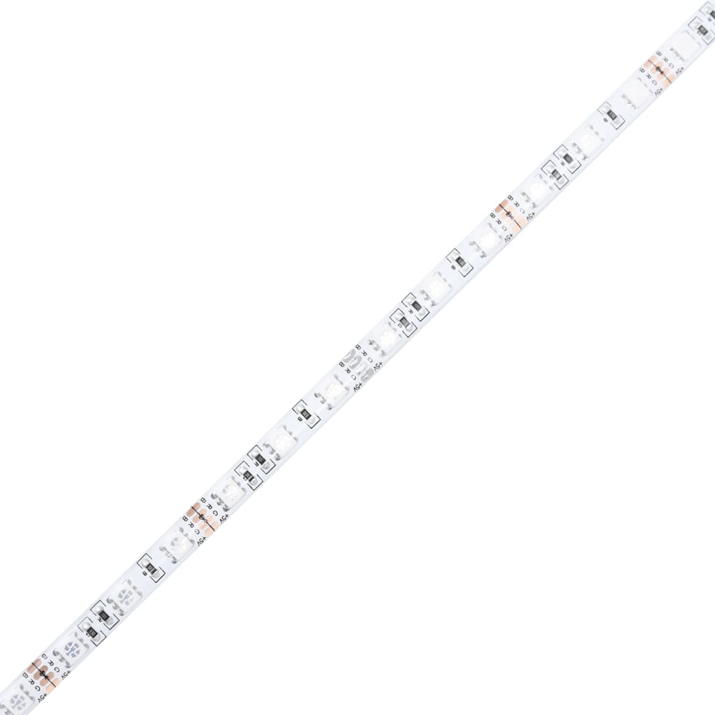 vidaXL Badkamerspiegel LED 40x8,5x37 cm acryl sonoma eikenkleurig
