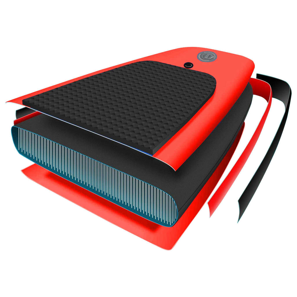 vidaXL Stand Up Paddleboardset opblaasbaar 330x76x10 cm rood
