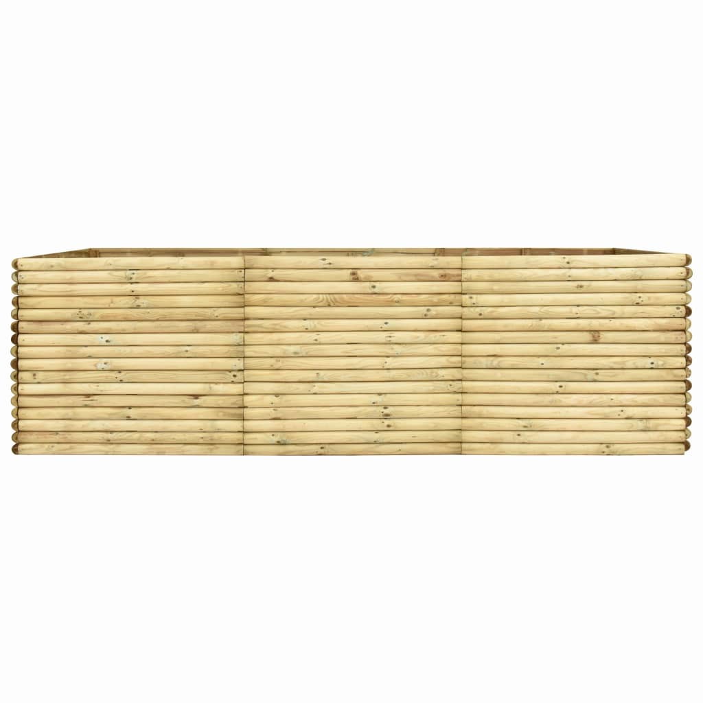 vidaXL Plantenbak verhoogd 300x50x96 cm geïmpregneerd grenenhout