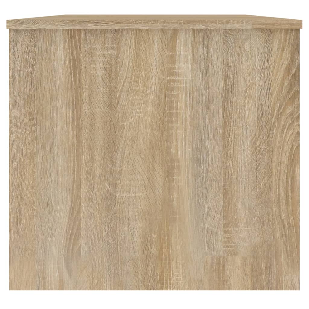 vidaXL Salontafel 102x50,5x46,5 cm bewerkt hout sonoma eikenkleurig