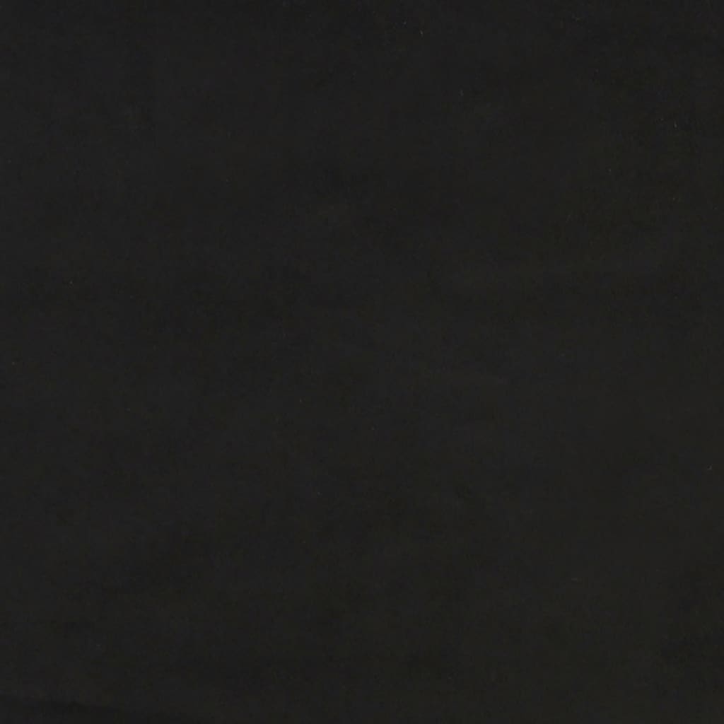 vidaXL Bedframe fluweel zwart 140x190 cm