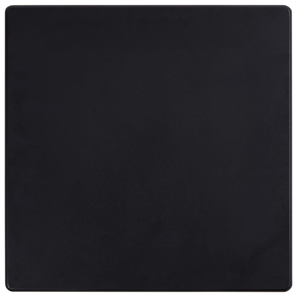 vidaXL 3-delige Barset stof zwart