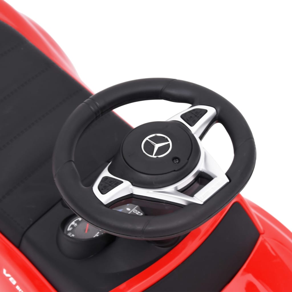 vidaXL Loopauto Mercedes Benz C63 rood