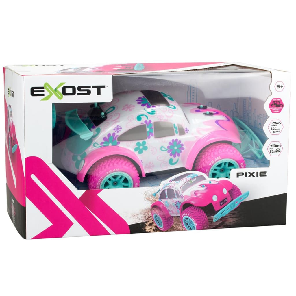 Exost Auto Pixie Buggy radiografisch bestuurbaar roze TE20227
