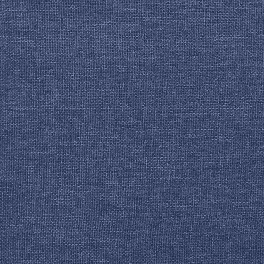 vidaXL Boxspring met matras stof blauw 80x200 cm