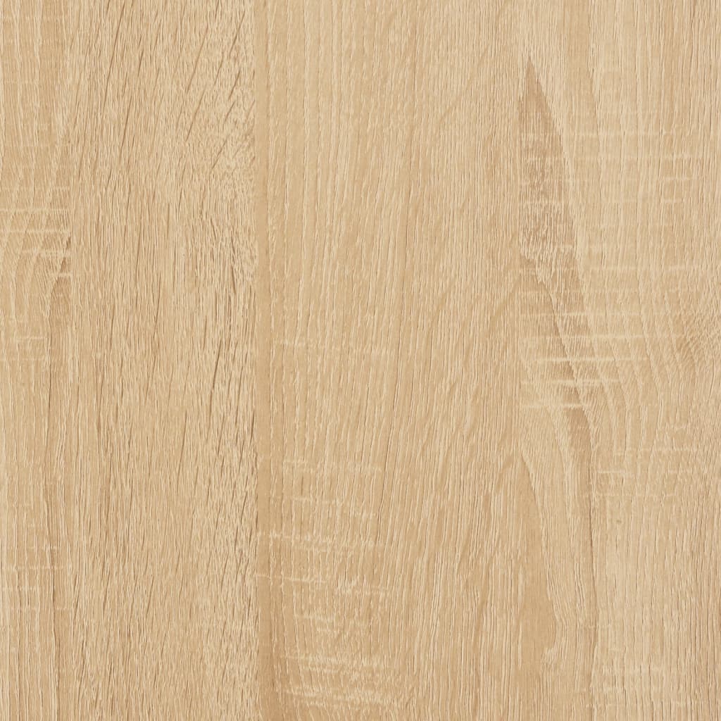 vidaXL Wandtafel 75x19,5x75 cm bewerkt hout sonoma eikenkleurig
