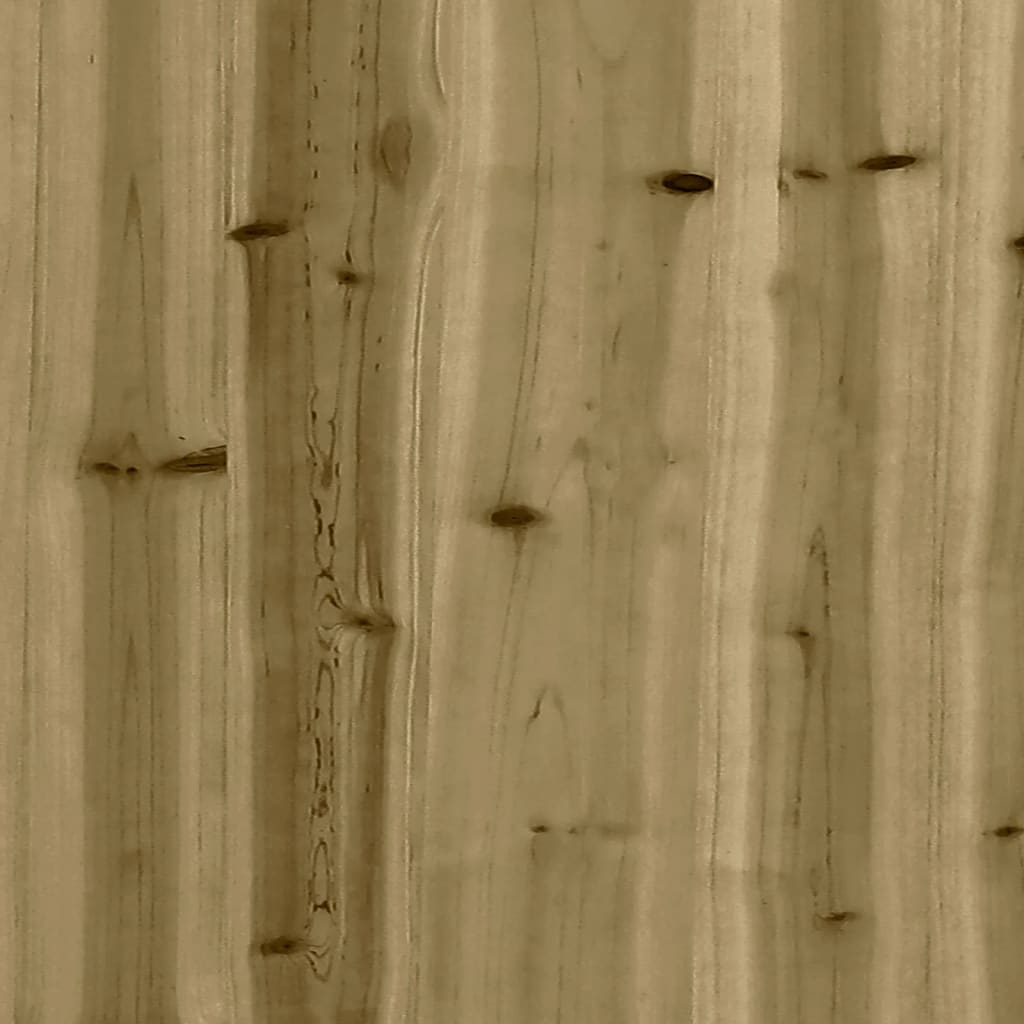 vidaXL Plantenbak 31x31x31 cm geïmpregneerd grenenhout