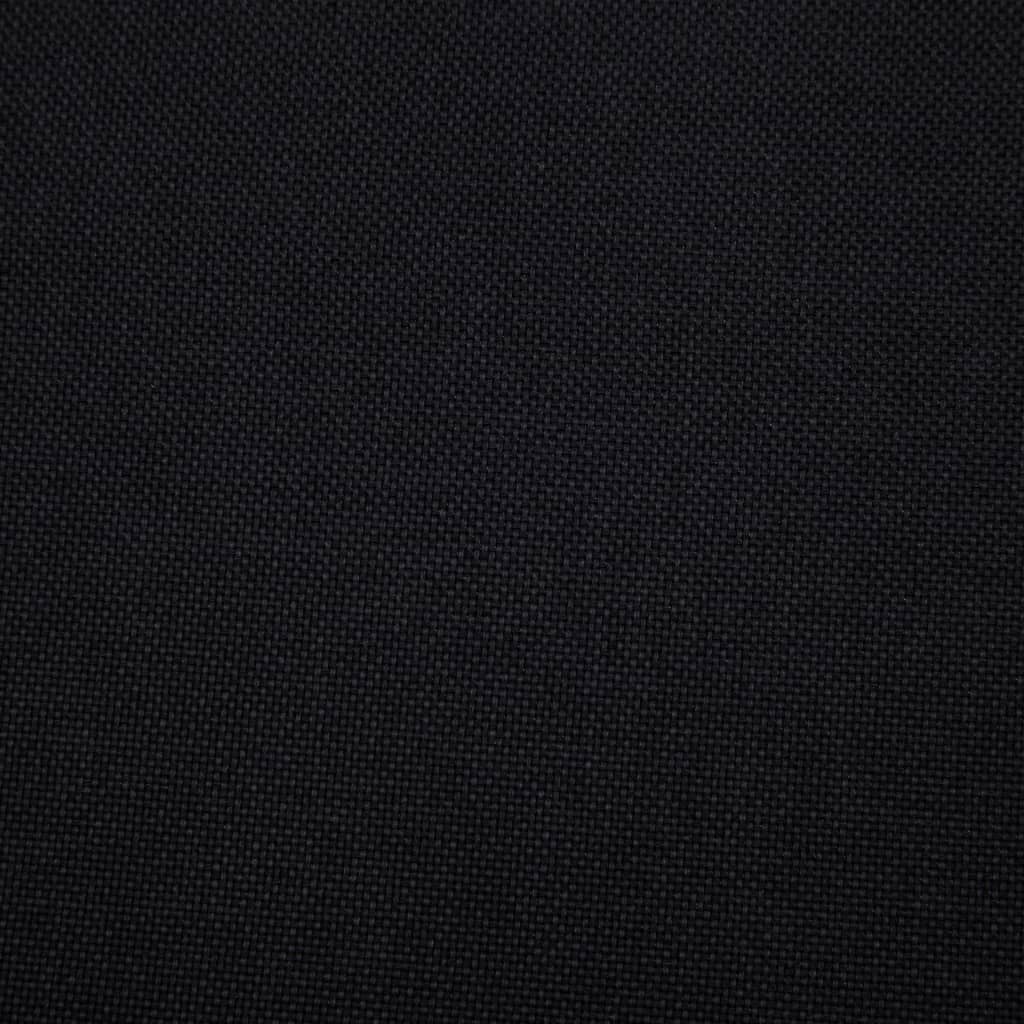 vidaXL Slaapbank polyester zwart