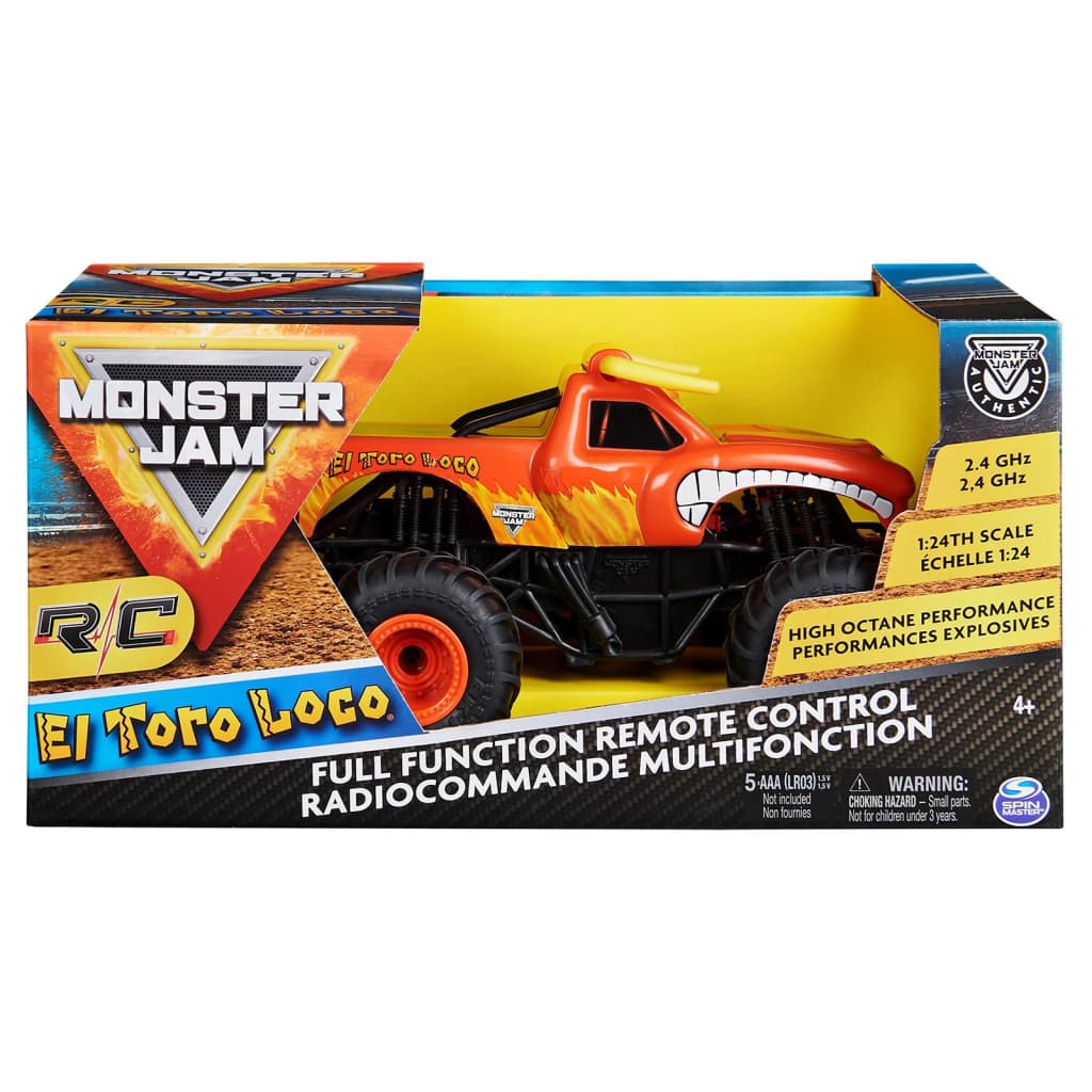 Monster Jam Speelgoedauto El Toro Loco radiografisch 1:24