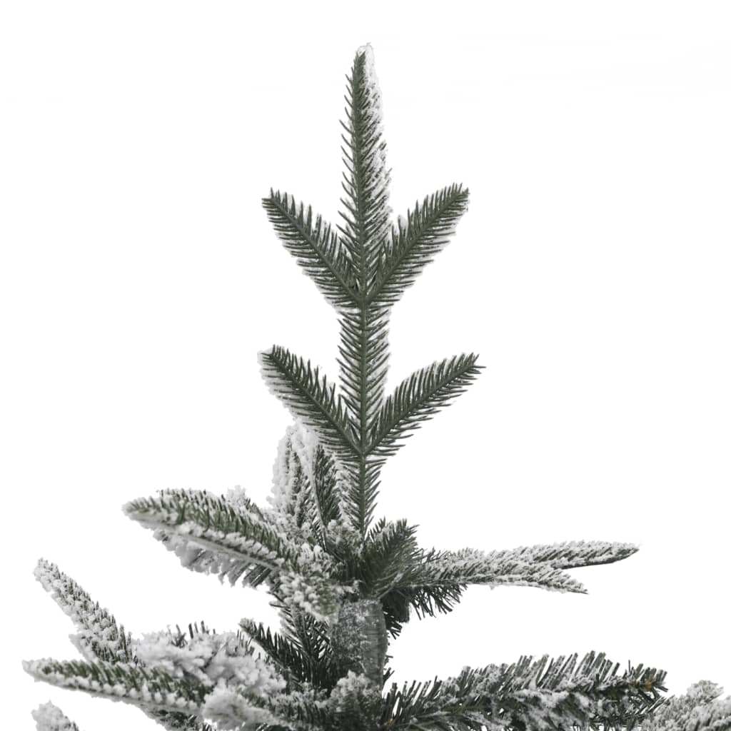 vidaXL Kunstkerstboom met verlichting en sneeuw 180 cm PVC en PE