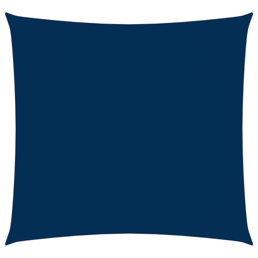 vidaXL Zonnescherm vierkant 5x5 m oxford stof blauw