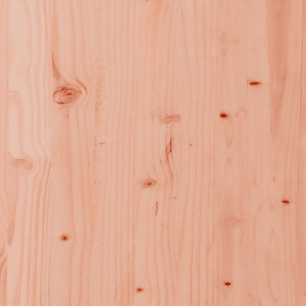 vidaXL Tuinbartafel met dak 112,5x57x195,5 cm massief hout