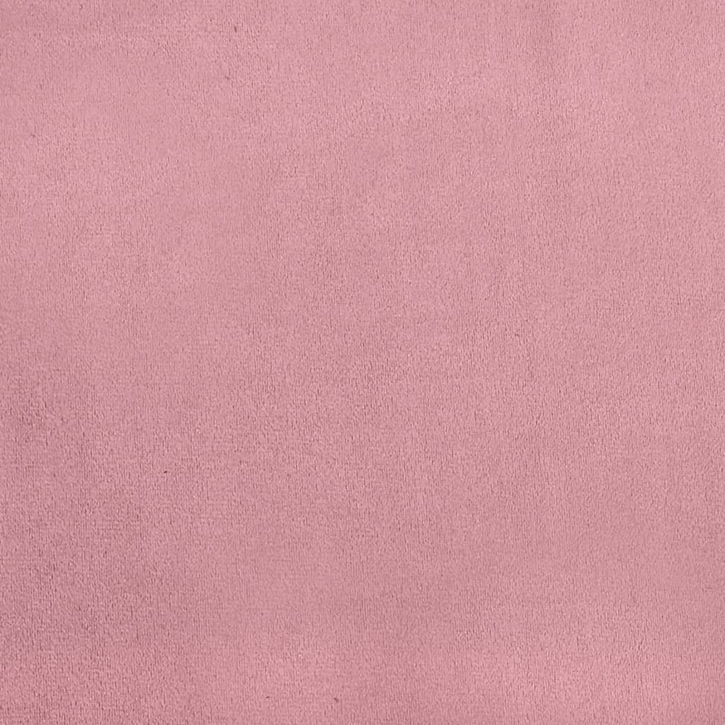 vidaXL Hoofdbordkussen 80 cm fluweel roze