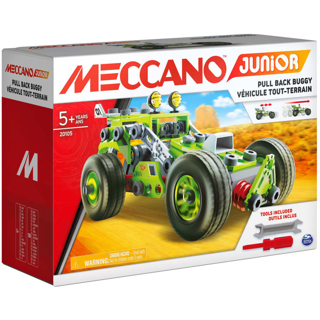 Meccano Junior Terugtrek-buggy deluxe