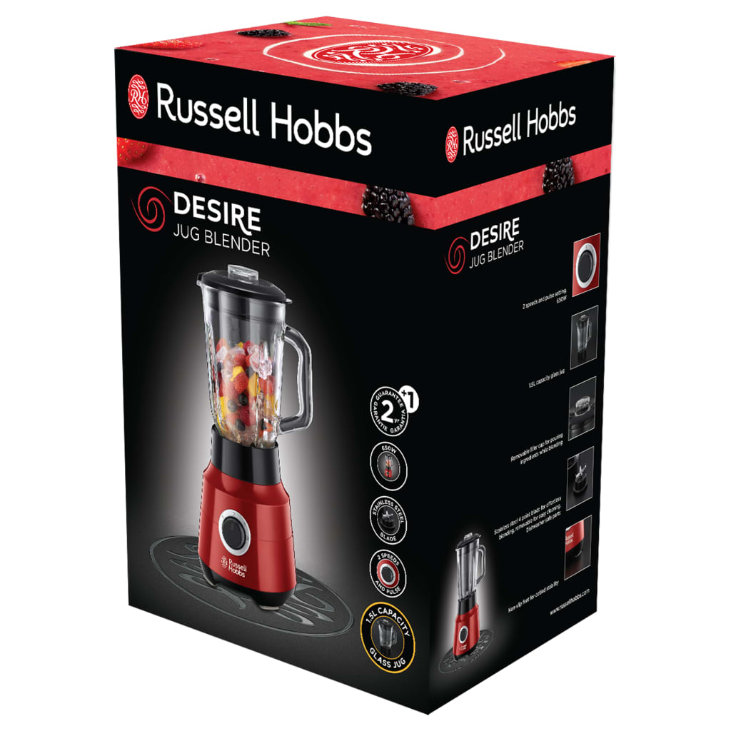 Russell Hobbs Blender Desire 650 W rood