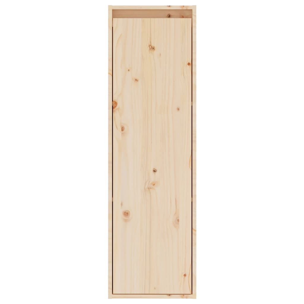 vidaXL Wandkast 30x30x100 cm massief grenenhout
