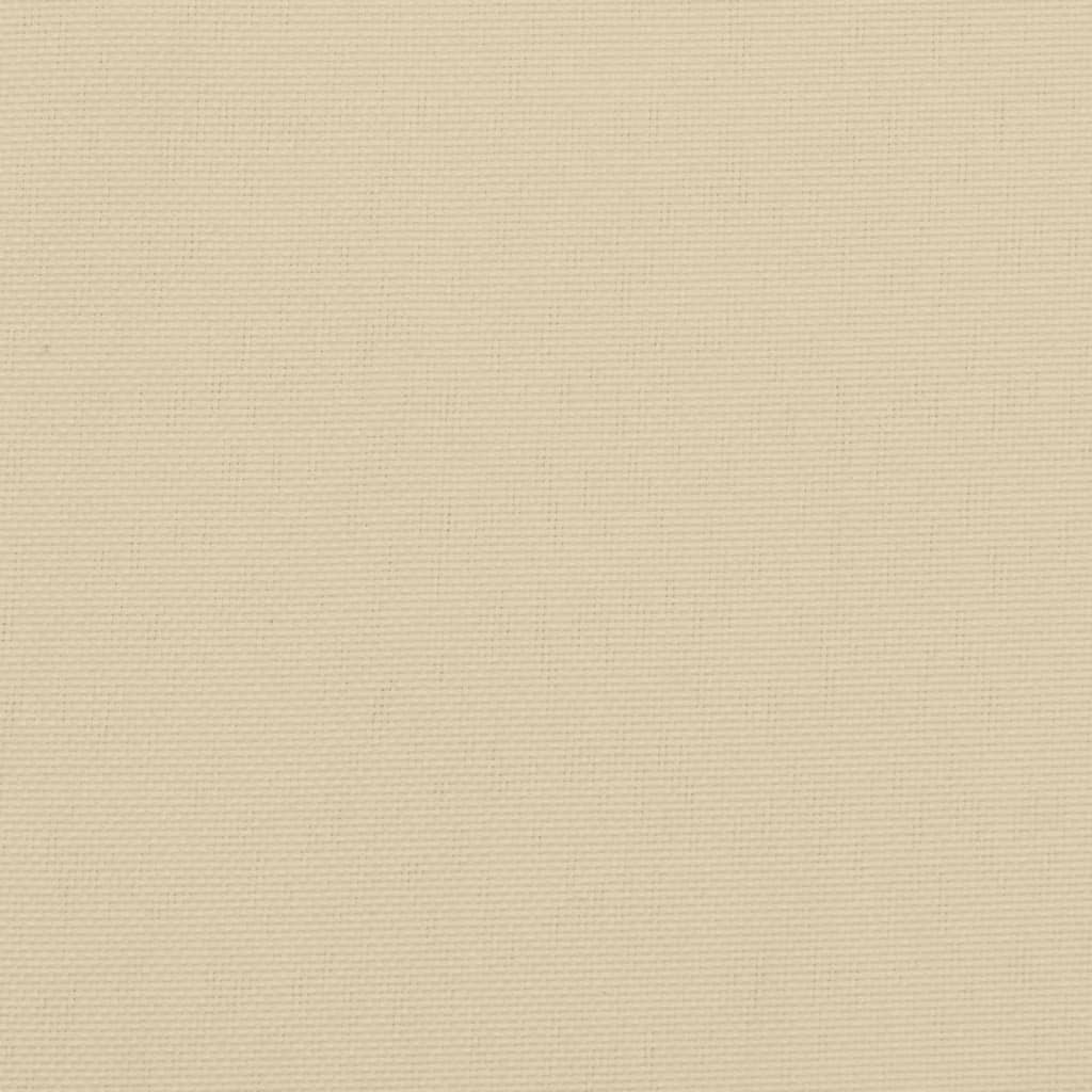 vidaXL Terrasstoelkussen (75+105)x50x3 cm beige