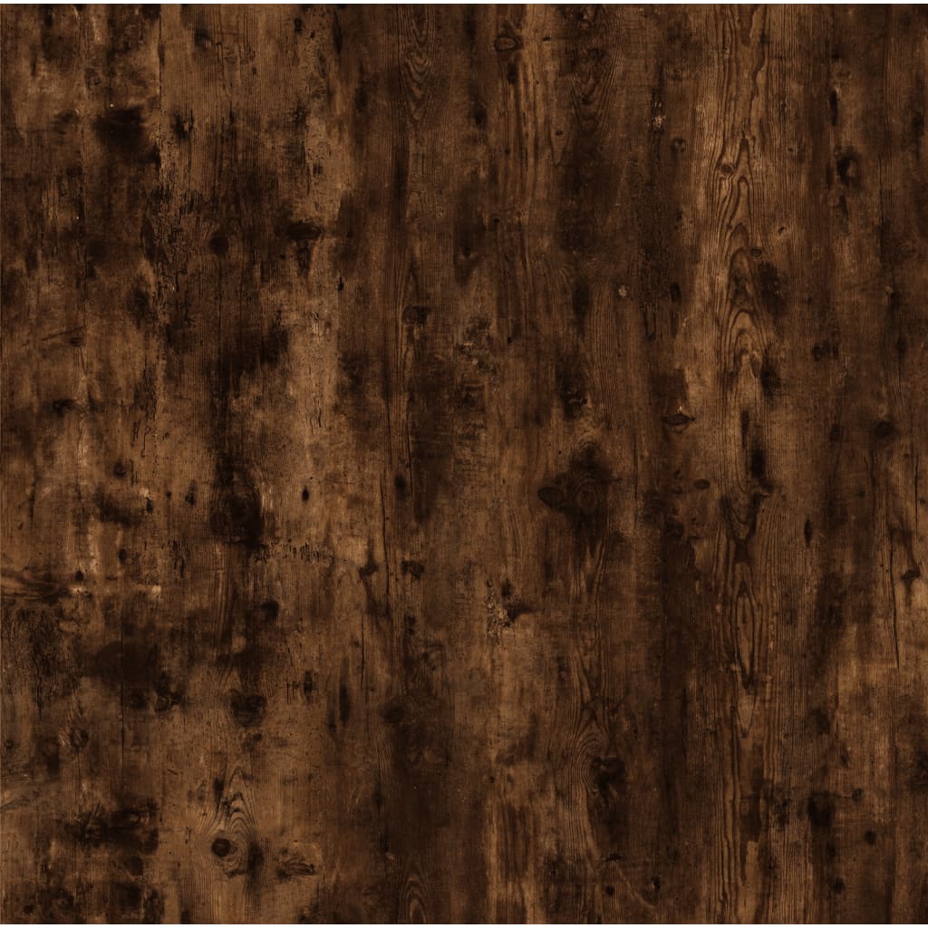 vidaXL Salontafel 80x50x40 cm bewerkt hout gerookt eikenkleurig