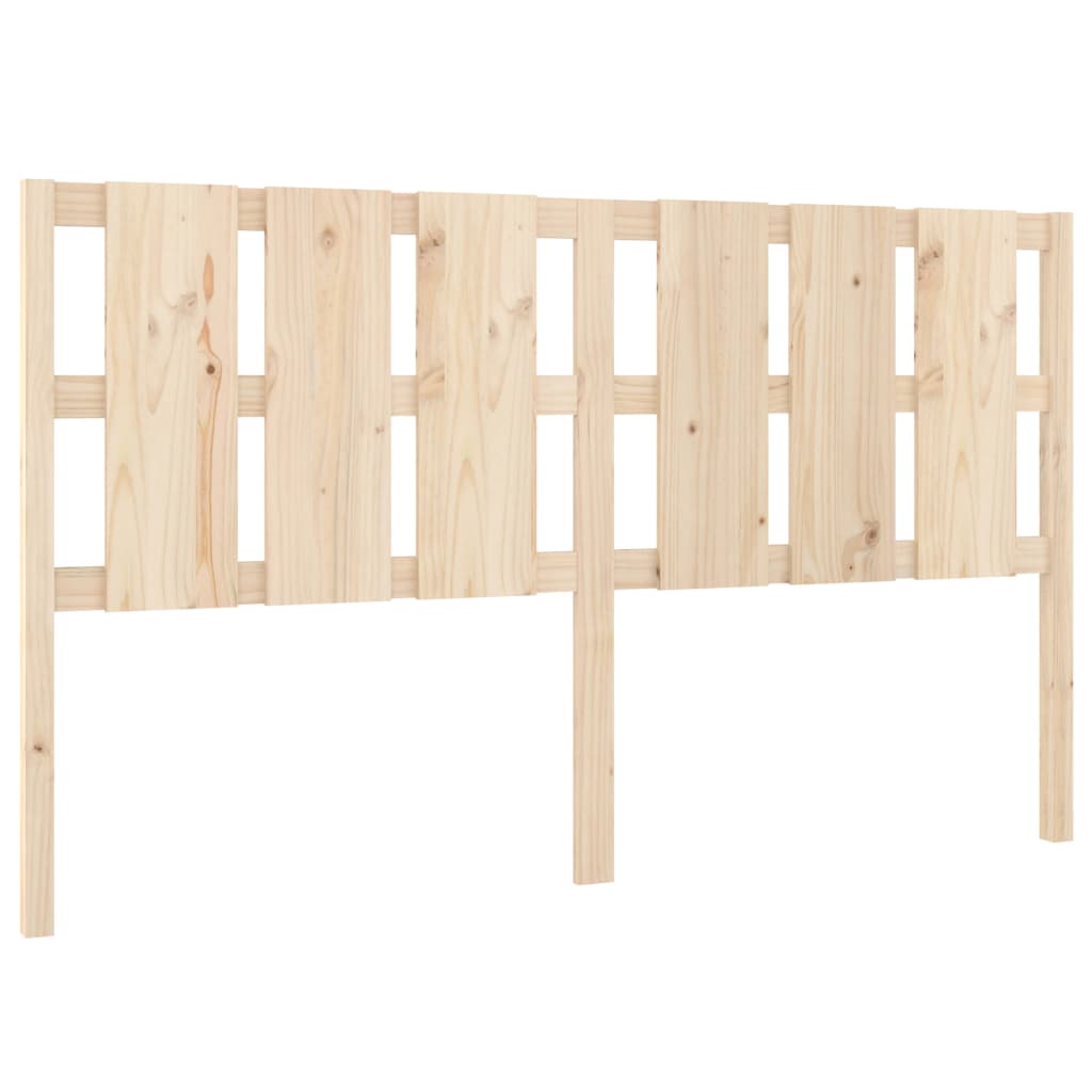 vidaXL Hoofdbord 165,5x4x100 cm massief grenenhout