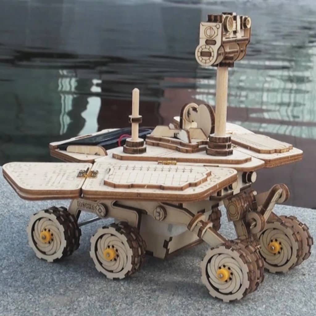 Robotime Speelgoedauto Vagabond Rover solar