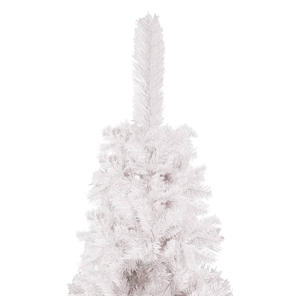 vidaXL Kerstboom smal 180 cm wit